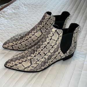 Cole Haan Grand Bootie Snake Skin 7.5